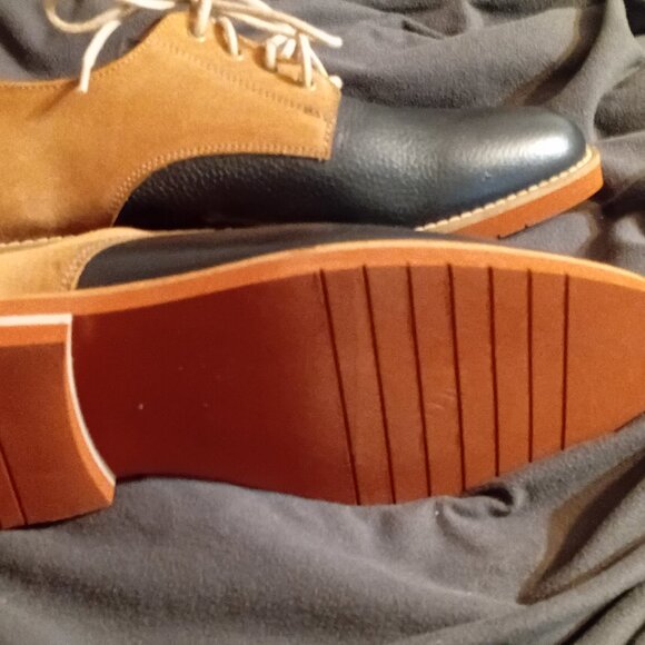 NIB mens Winthrop suede/ leather shoes - Picture 3 of 4